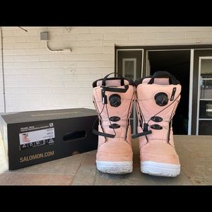 Salomon Pearl Boa snowboard boots